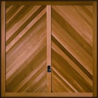 Garador Chevron Cedar Timber