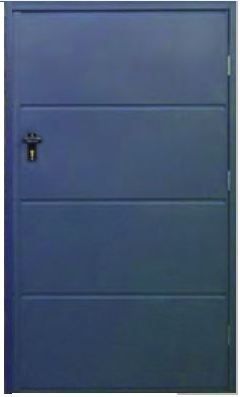 FortWide Rib Horizontal Personnel Doors 